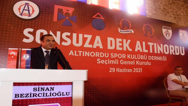 Altınordu'nun başkanı Sinan Bezircilioğlu