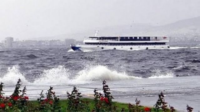 Çeşme- Sakız Adası feribot seferleri durduruldu