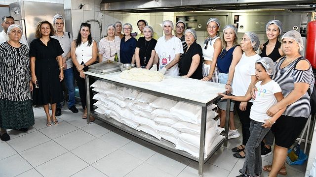 Çiğli’de Ciabatta Ekmek Atölyesi düzenlendi