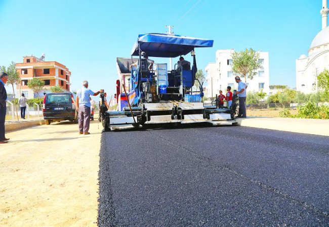 Torbalı'da asfaltlama çalışmaları sürüyor