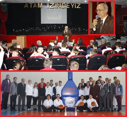 AKHİSAR KOLEJİ'NDE BASKETBOL ZİRVESİ...