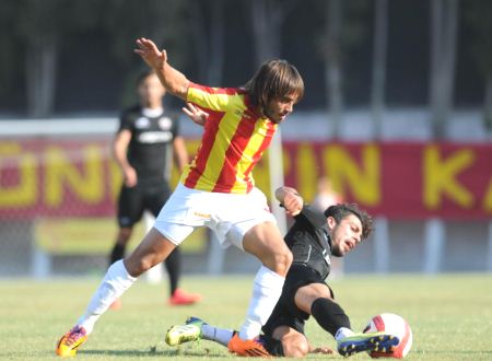 GÖZTEPE'DEN SOMA'YA 5 GOL, 29.425 TL BAĞIŞ...