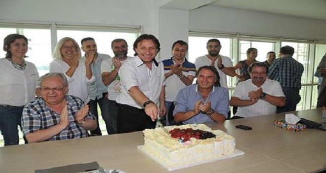 SEDAT YILMAZ'IN ŞAMPİYONLUĞUNU KUTLADILAR...