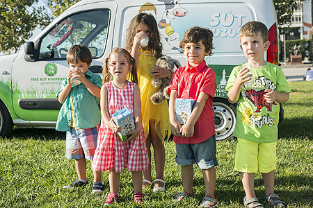 OKUL SÜTÜYDÜ, SUT KUZUSU OLDU...