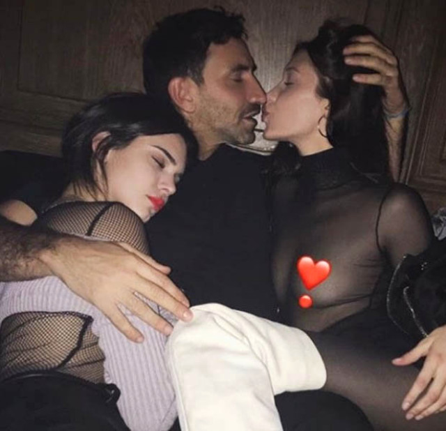 Bella Hadid'in Şehvetli Pozu Olay Oldu