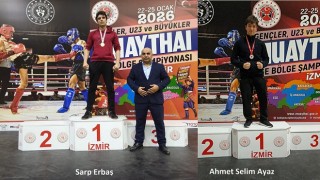 Bostanlıspor muay-thaide Ege Bölge Şampiyonu