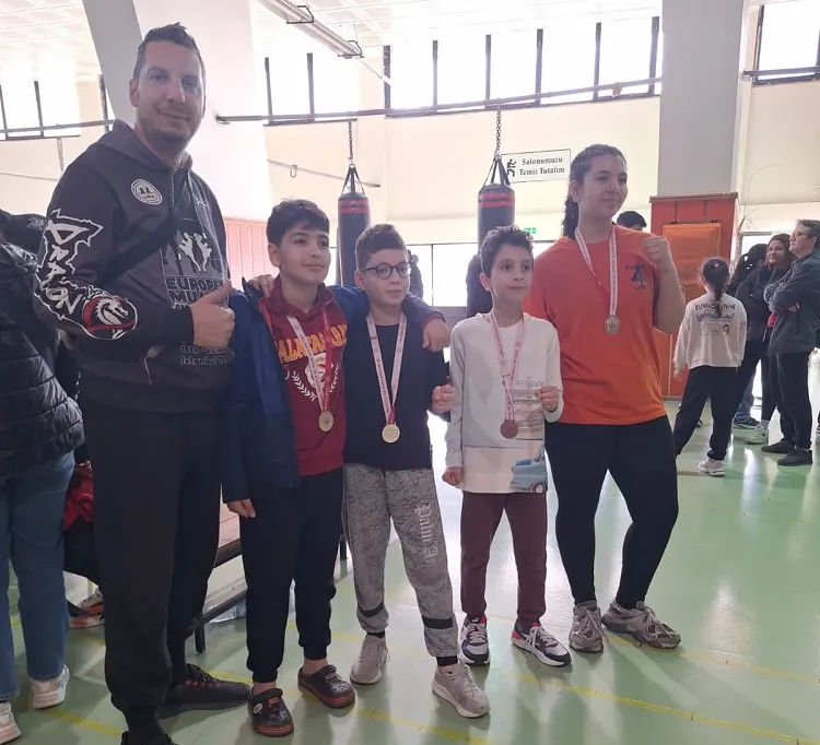 Bostanlıspor Muaythai de 4 şampiyonluk