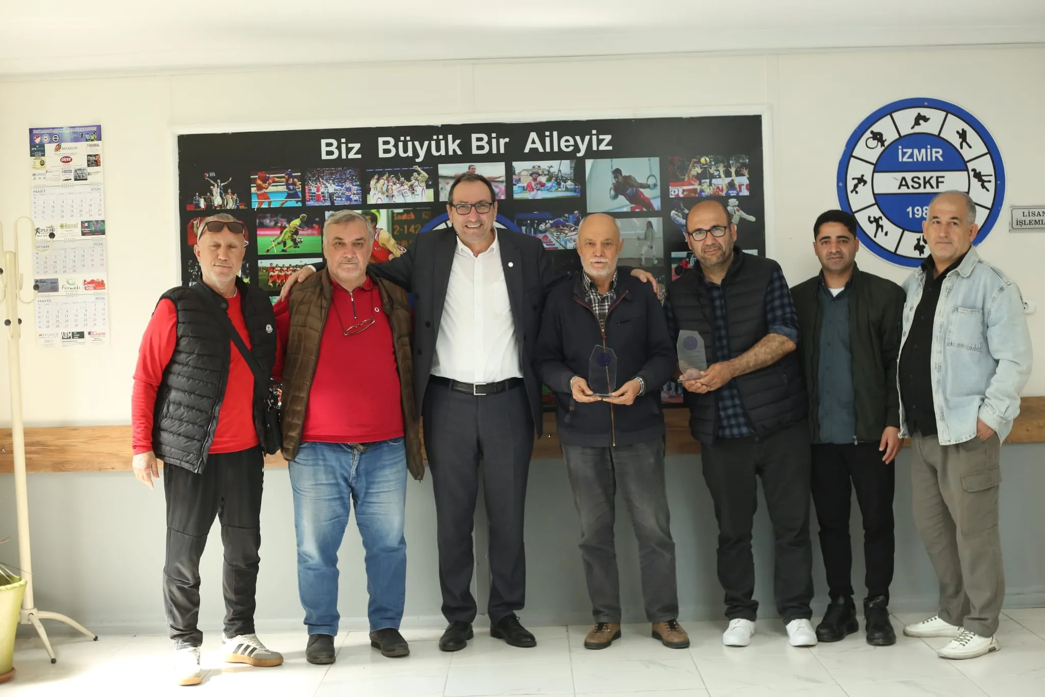 ASKF'dan Bostanlıspor ve Avni Erboy’a ödül..
