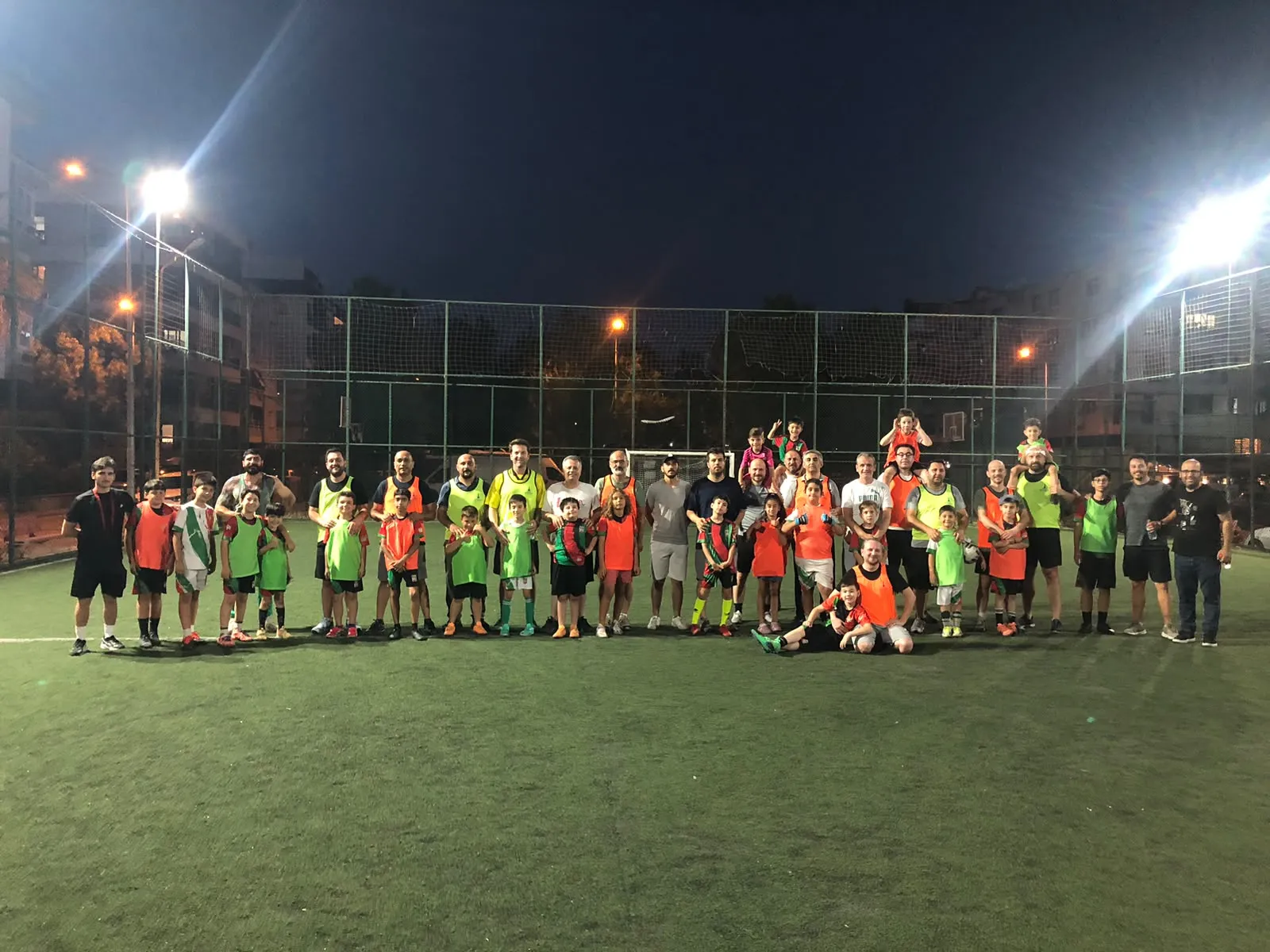 Bostanlıspor’da babalar günü sahada kutlandı…