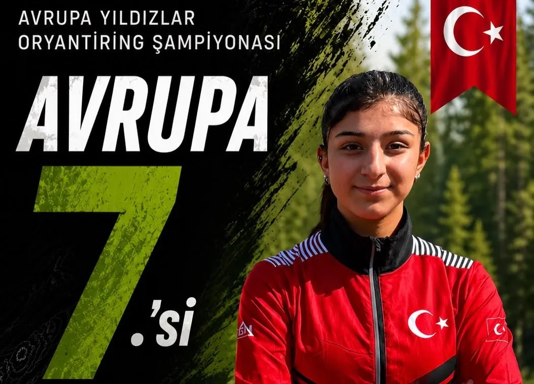 Oryantiring’de Avrupa’da yeni bir zafer…