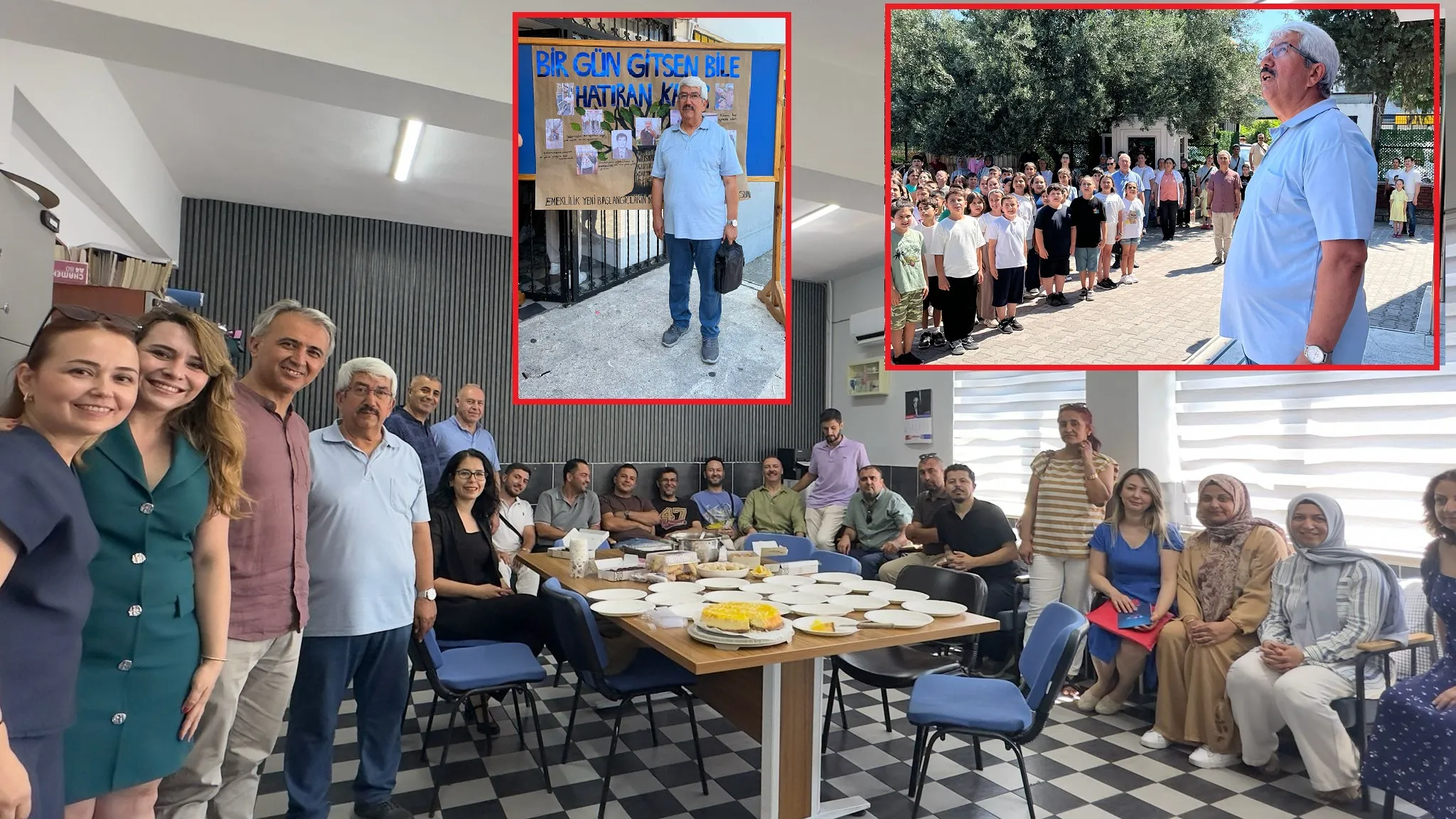 Duayen öğretmen Mustafa Kuzucuk’a duygusal veda