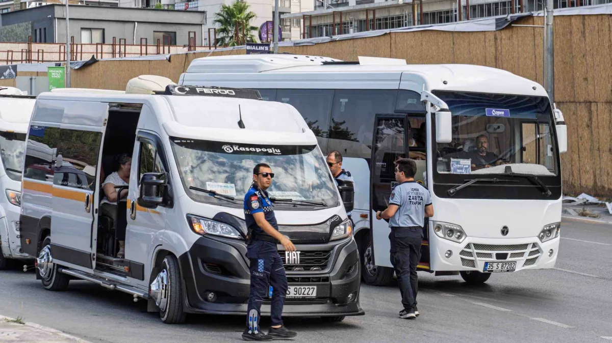 İzmir’de işçi servislerine sıkı denetim