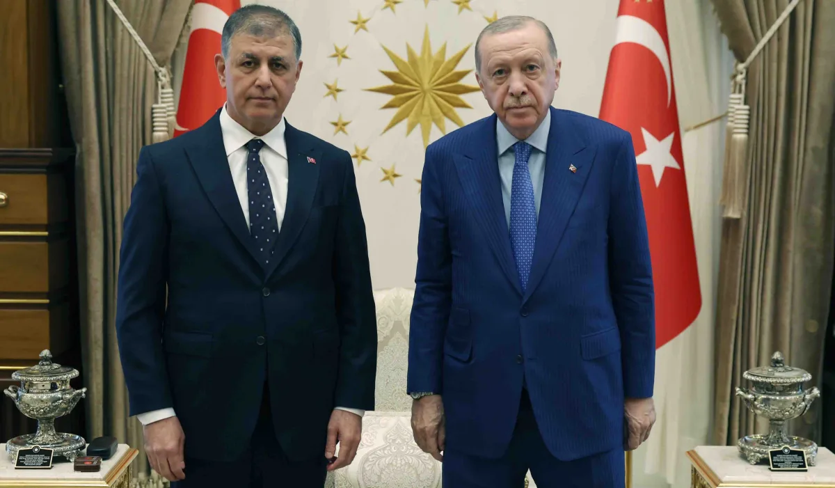 Cumhurbaşkanı Erdoğan, Ankara'da Cemil Tugay'ı kabul etti