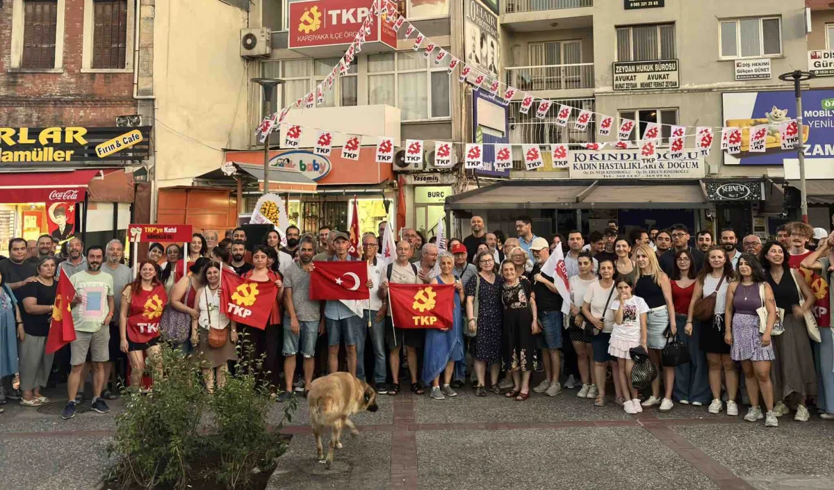 TKP İzmir'de Karşıyaka İZBAN önünde buluşacak